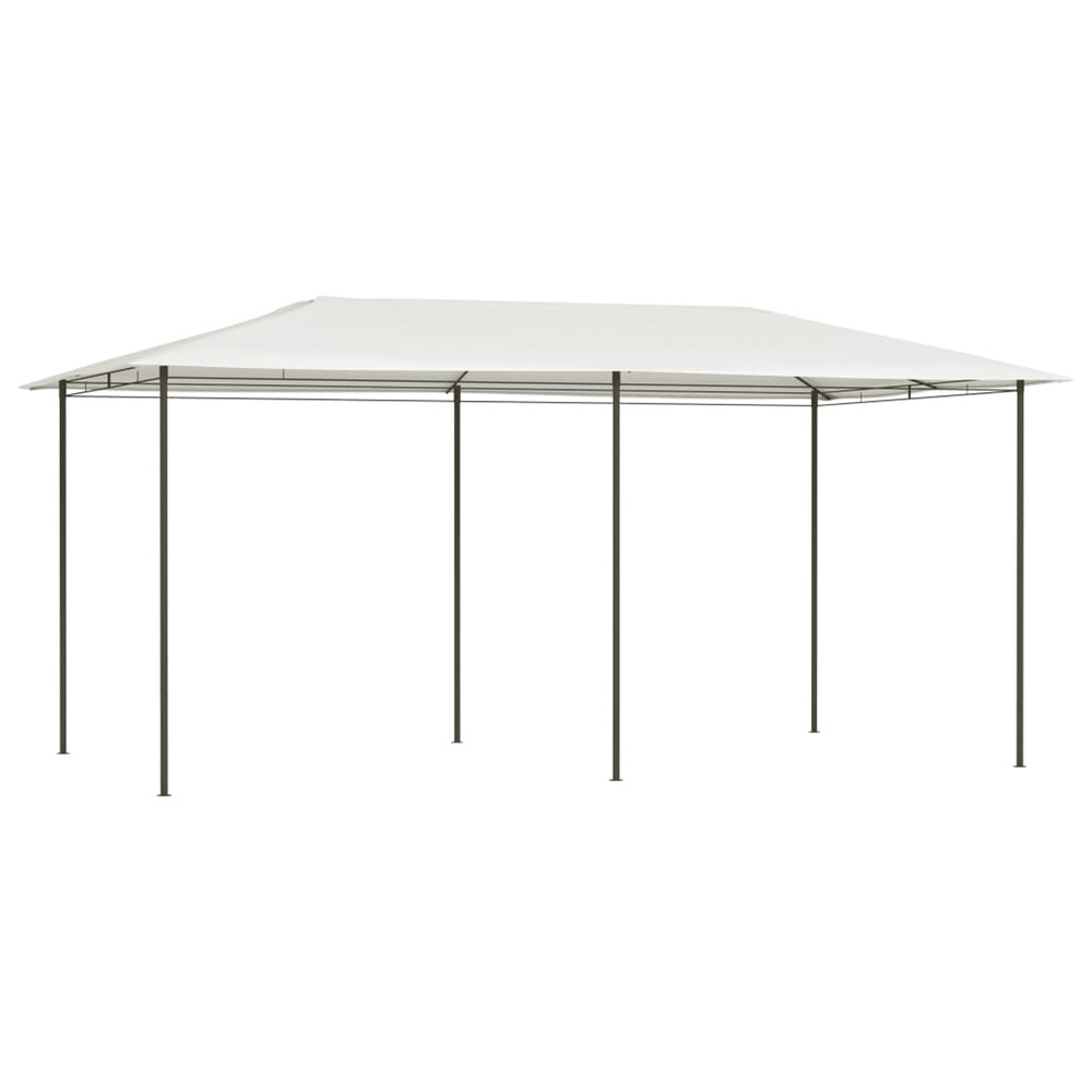 Belvédère 2,98x5,3x2,59 m crème 160 g/m²