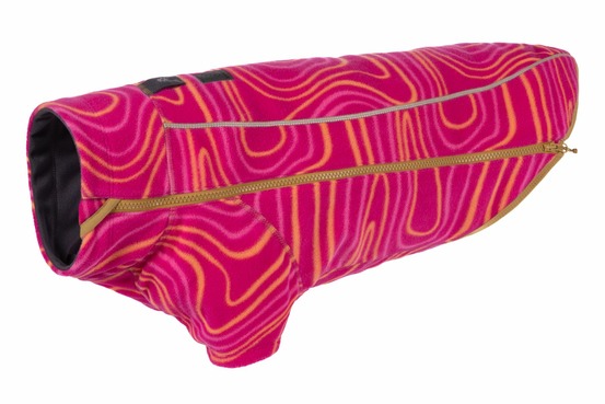 Veste polaire climate changer™ des manches et une fermeture à glissière. Couleur: strata (rosa), taille: xl