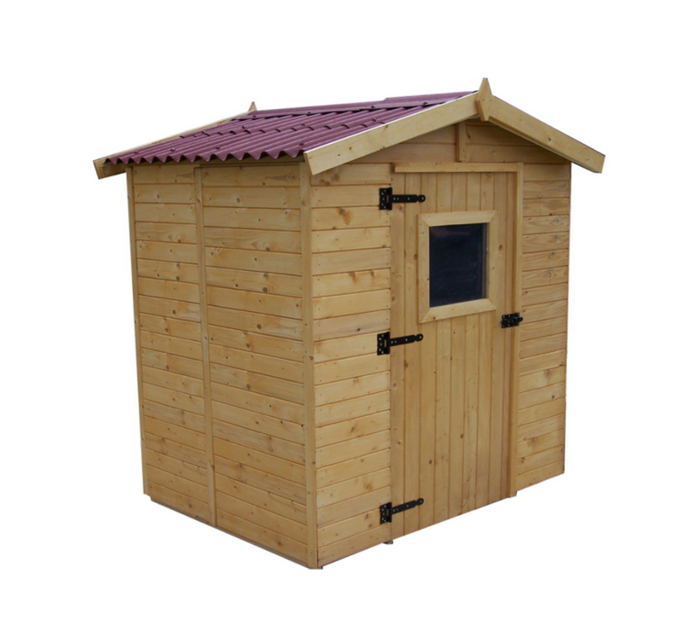 Abri en panneaux 2. 46 m² avec plancher - ed1616. 01