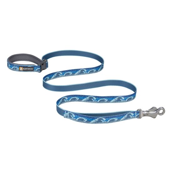 Laisse pour chien réfléchissante de tous les jours, crag™. Couleur: midnight wave (bleu), taille unique