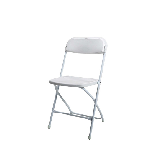 Chaise pliable budget structure en acier - lot de 7 - veba