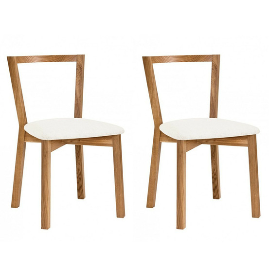 Lot de 2 chaises design