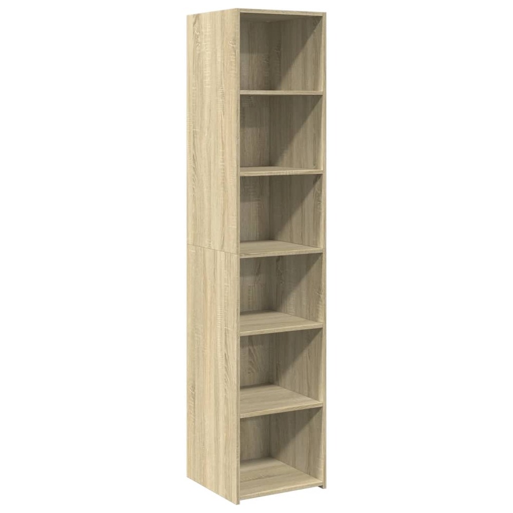Buffet bahut commode armoire meuble de rangement organisateur cuisine salle de séjour salon haut sonoma 40 x 41 x 185 cm bois