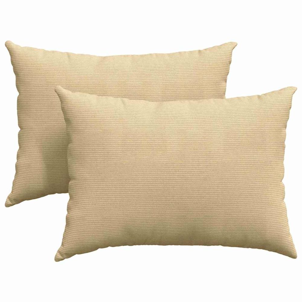 Coussins de canapé 2 pcs vert gris 70 x 50 cm