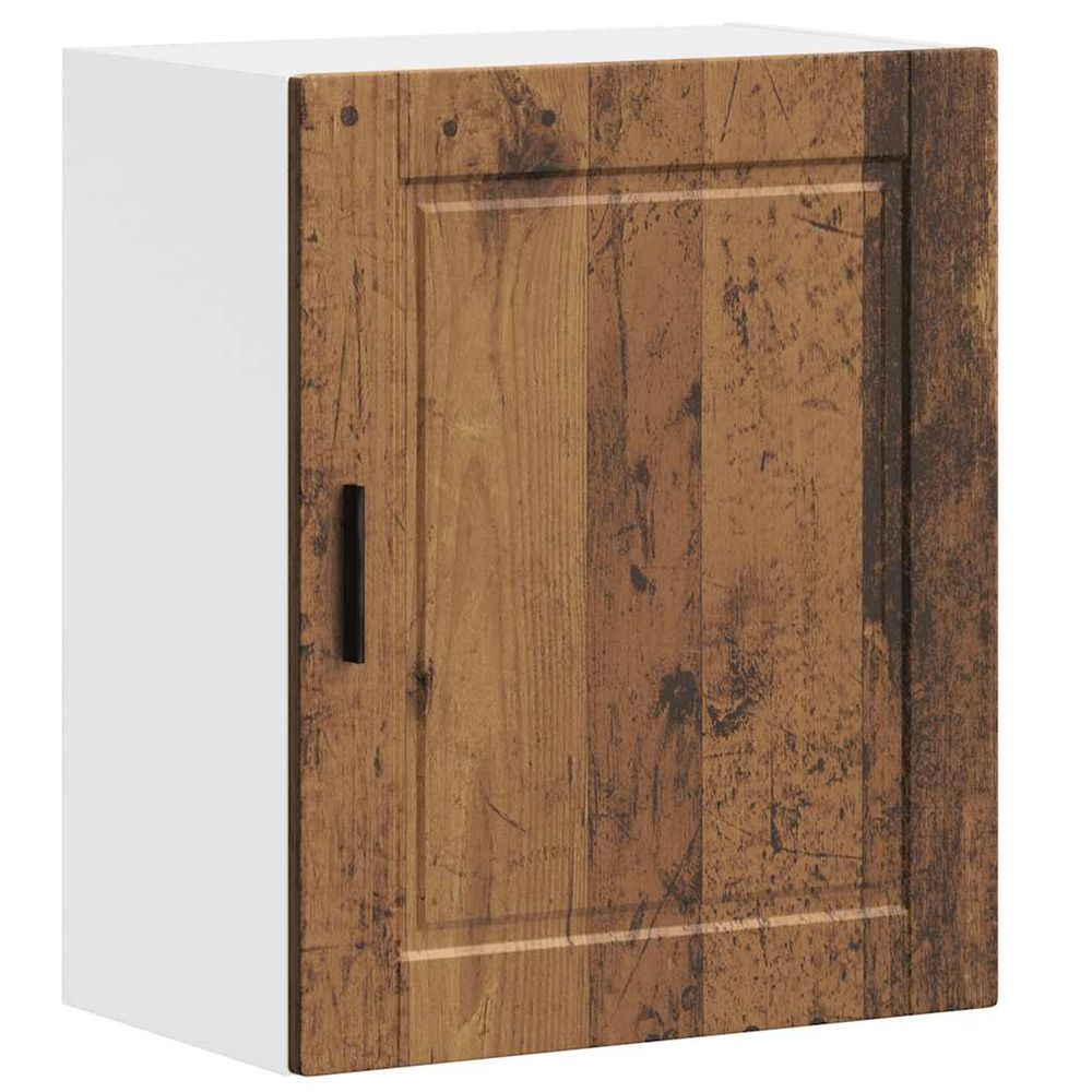 Armoire murale de cuisine porto vieux bois bois d'ingénierie