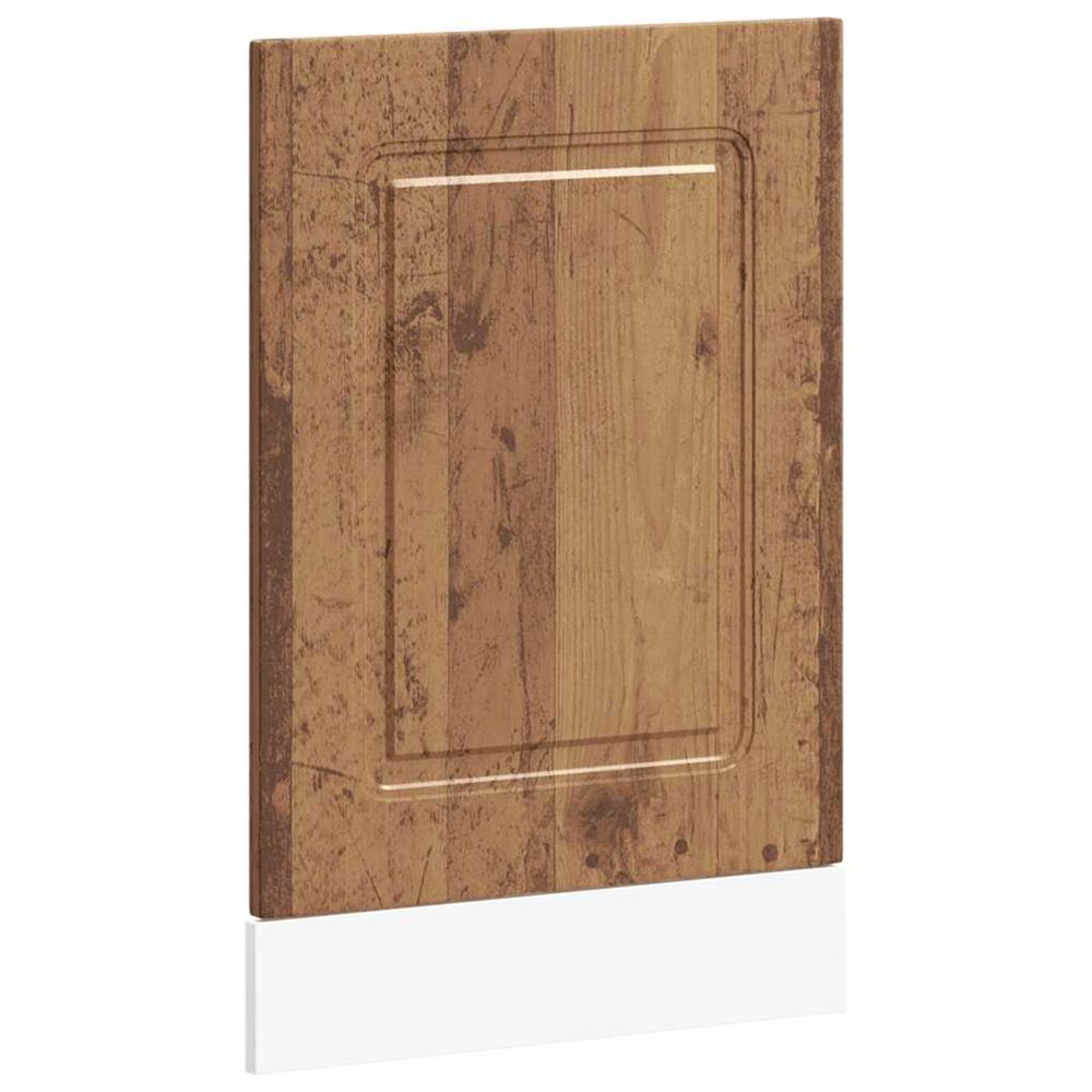 Panneau de lave-vaisselle kalmar vieux bois 45x1,5x57 cm