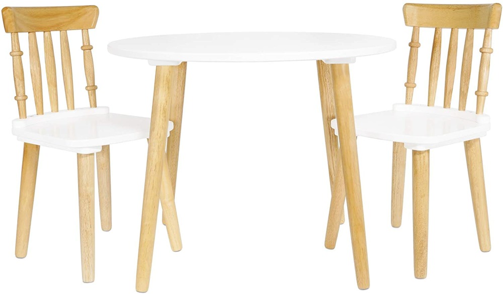 Table et chaises en bois