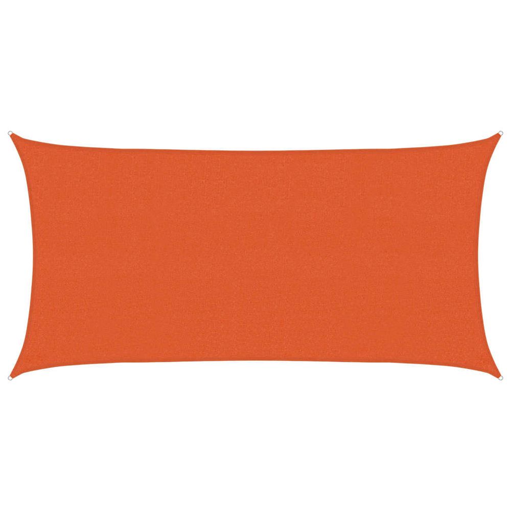 Voile d'ombrage 160 g/m² orange 2x4 m pehd