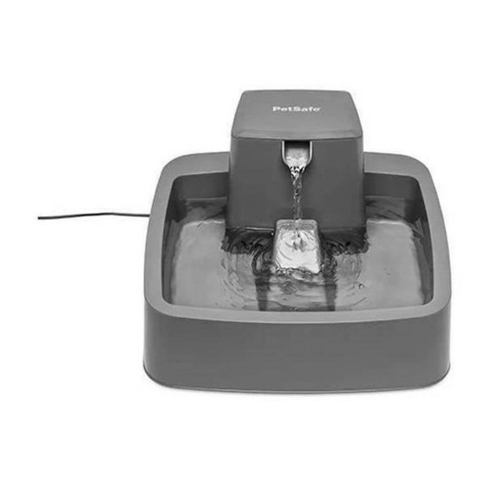 - fontaine a eau drinkwell pour animaux - idéale pour chat/petits chien 1,8 l – différents flux d'eau - facile a net