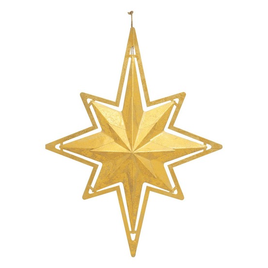 Susp etoile metal or h45