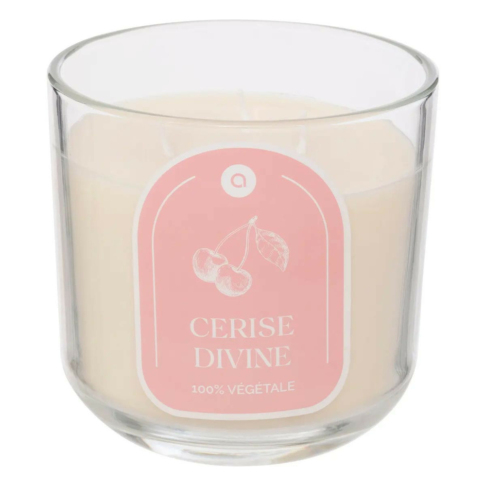 Bougie parfumée en verre 