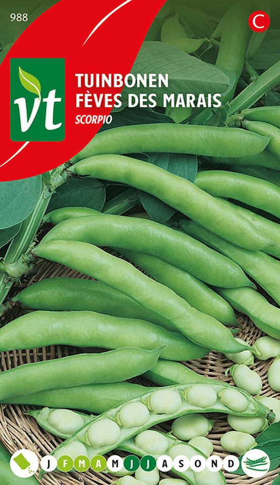 Feves des marais scorpio - ca. 40 gr (livraison gratuite)