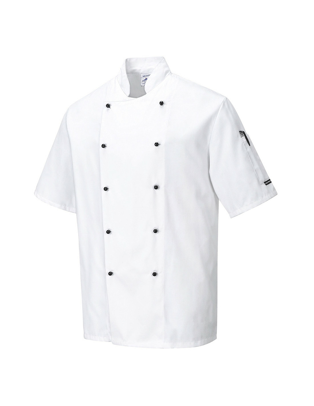 Veste cuisine kent couleur : blanc taille xs - portwest