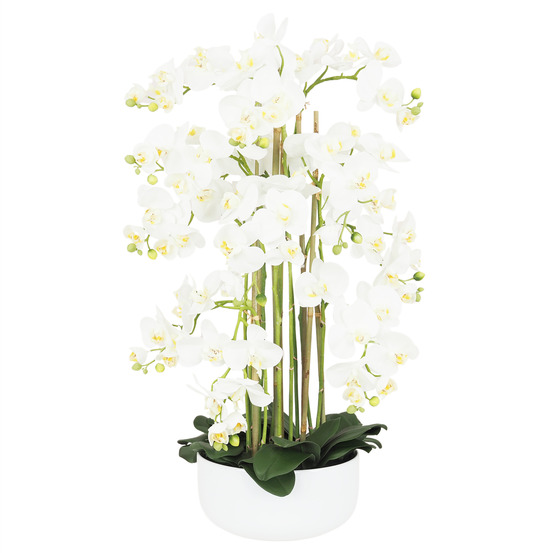 Orchidée artificielle 80cm