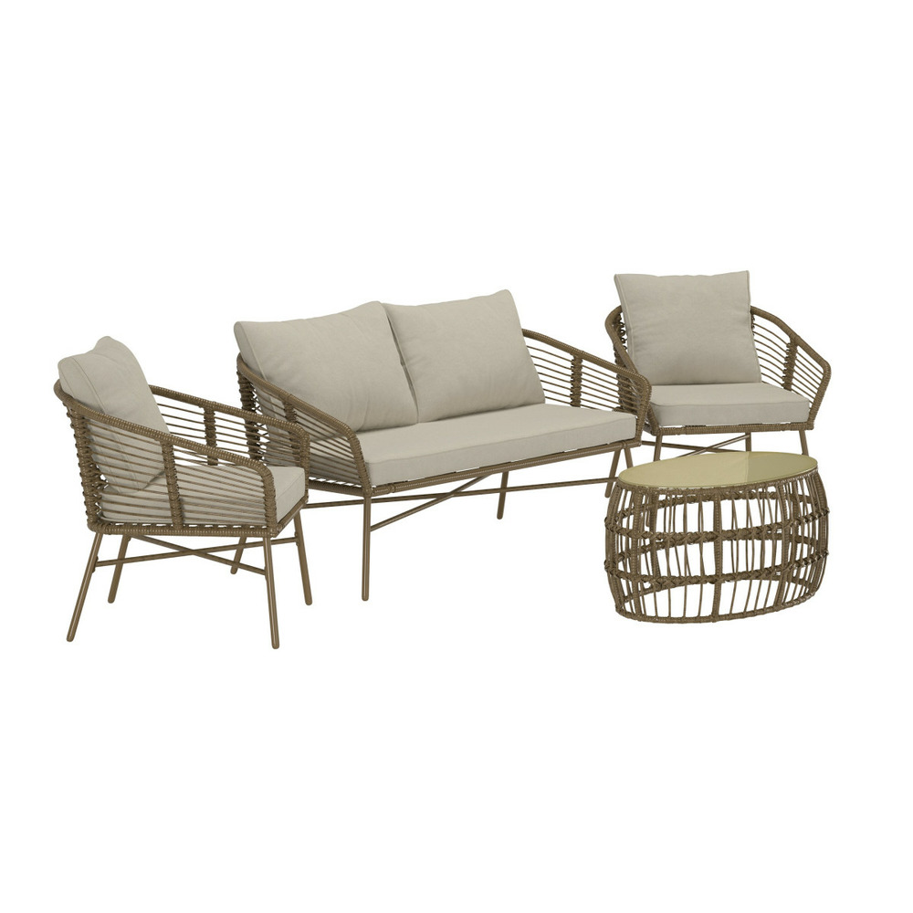 Salon de jardin 4 places 