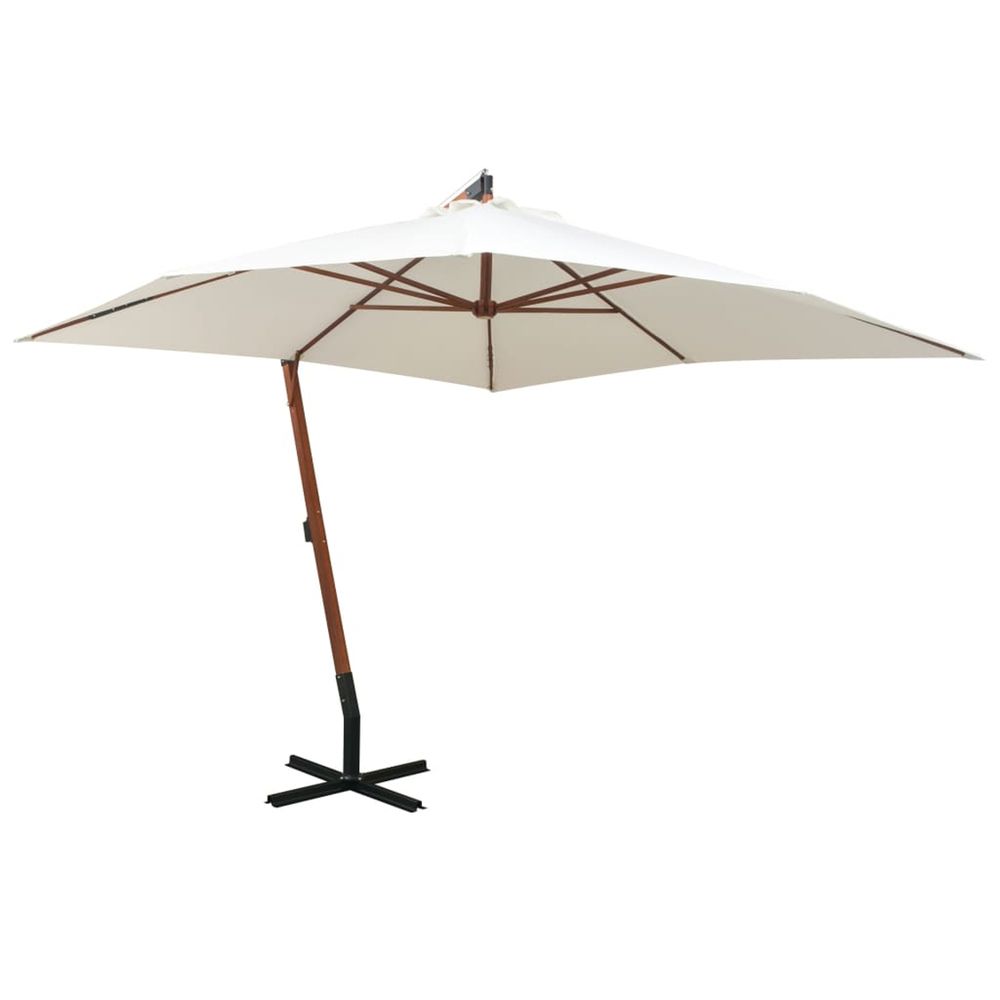 PARASOL 300 X 300 CM POTEAU 4-(866491)