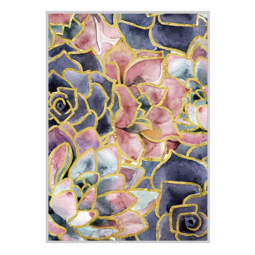 Tableau toile multicolore - décoration d'autrefois