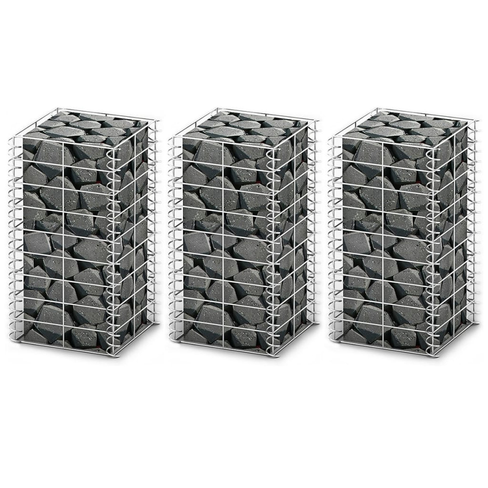 JEU DE PANIER DE GABION 3 PC 4-(865408)