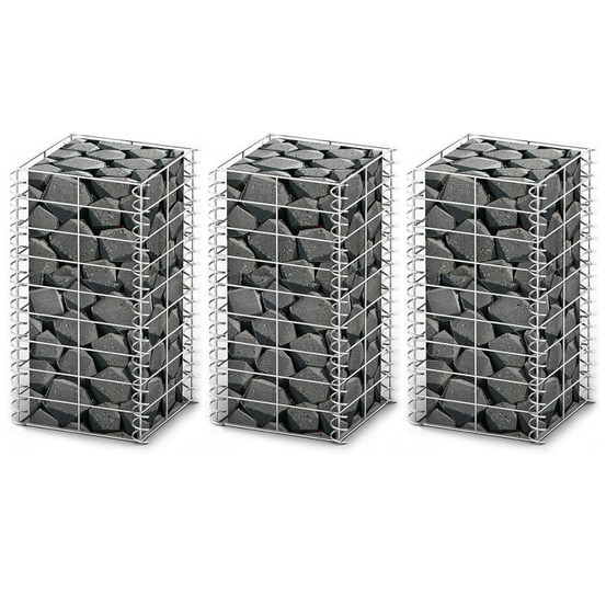 JEU DE PANIER DE GABION 3 PC 4-(865408)