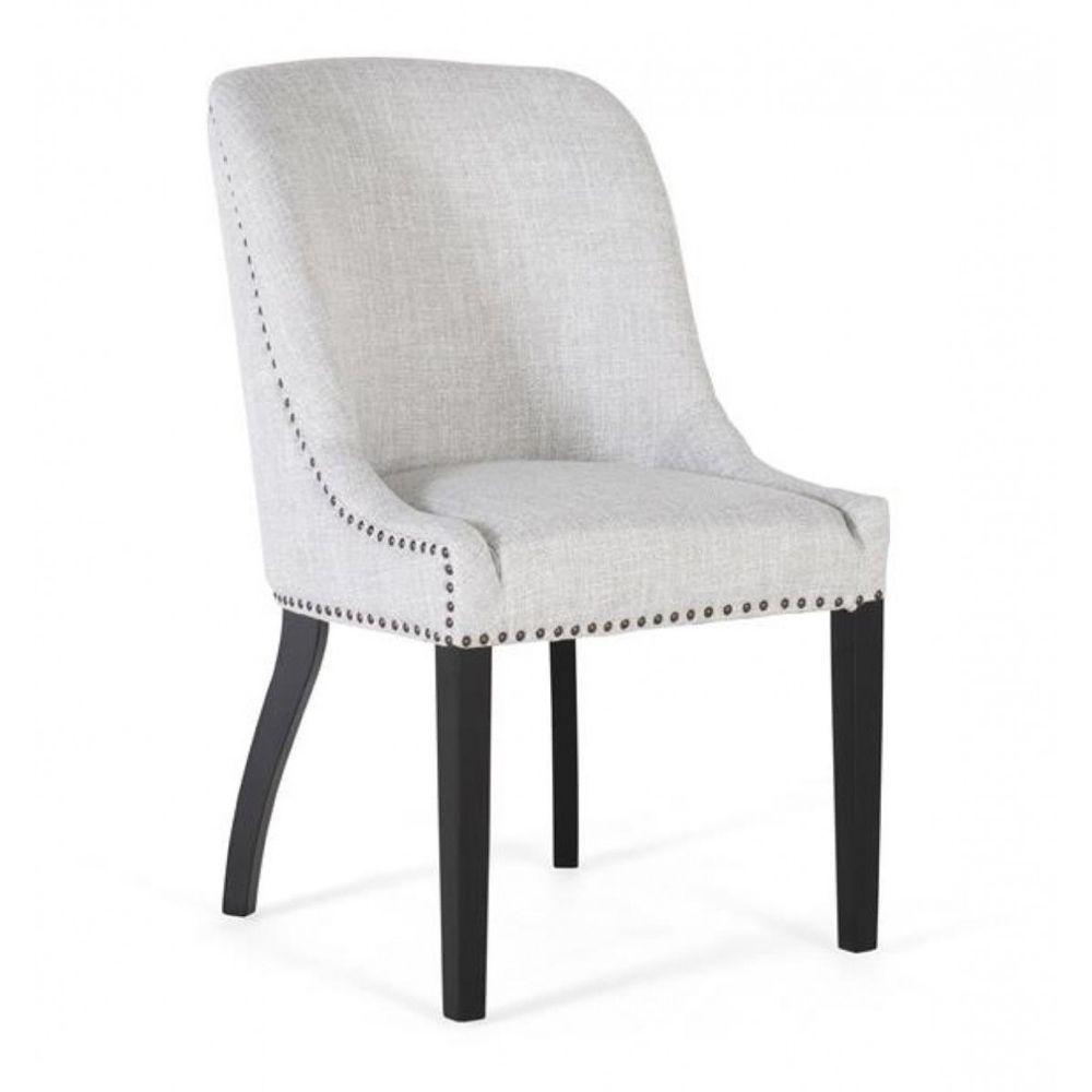 Lot de 2 chaises bois gris - décoration d'autrefois