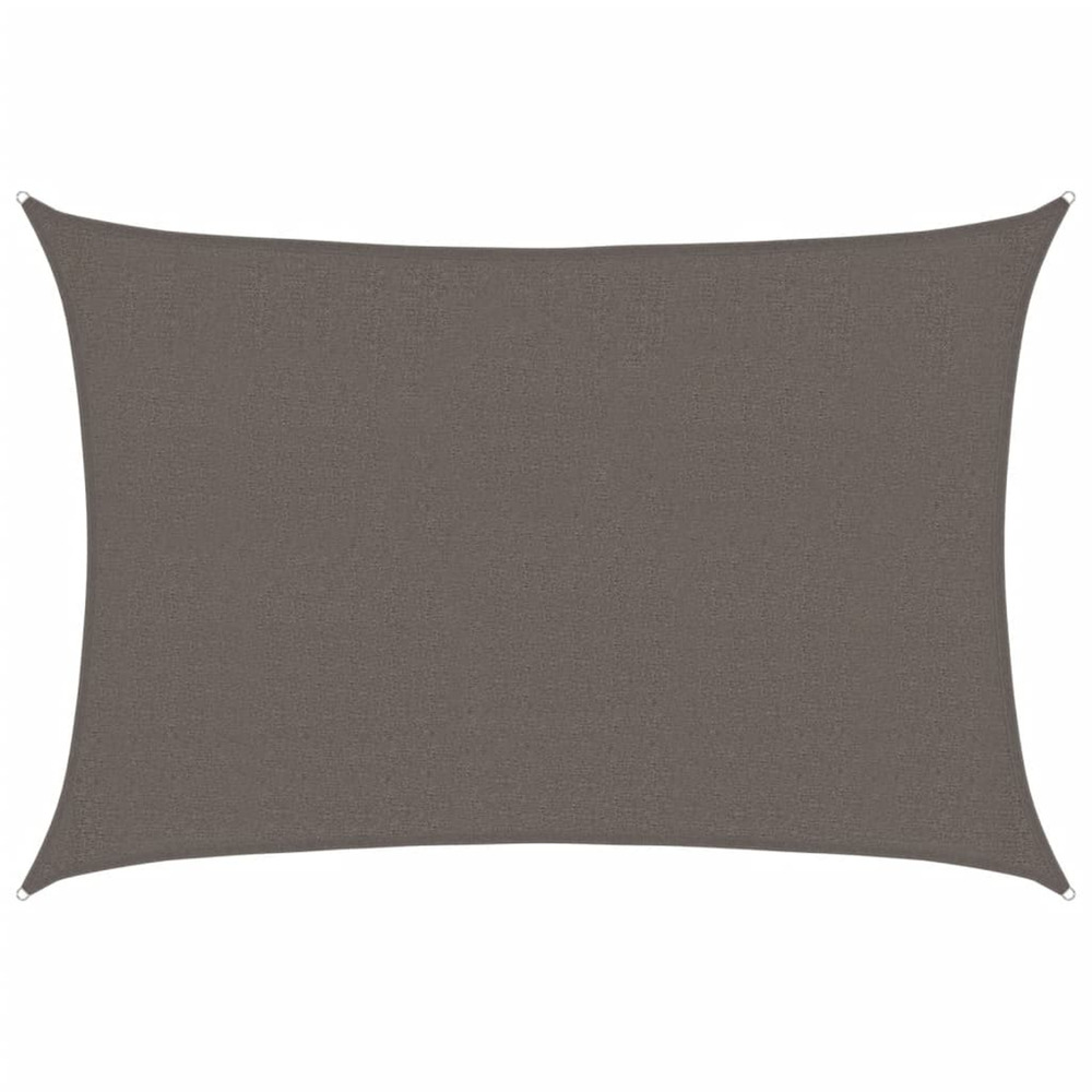 Voile d'ombrage 160 g/m² anthracite 2,5x3,5 m pehd