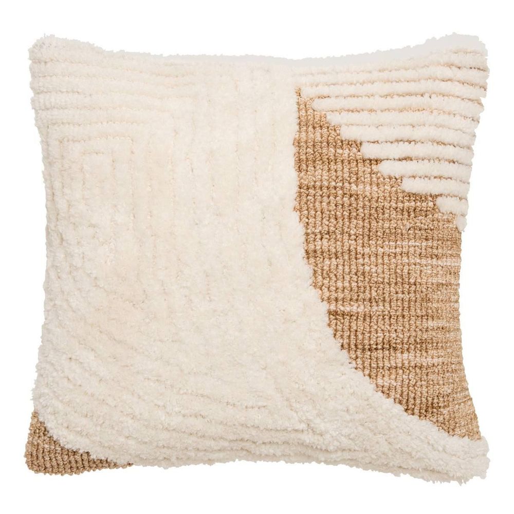 Coussin déco en relief 