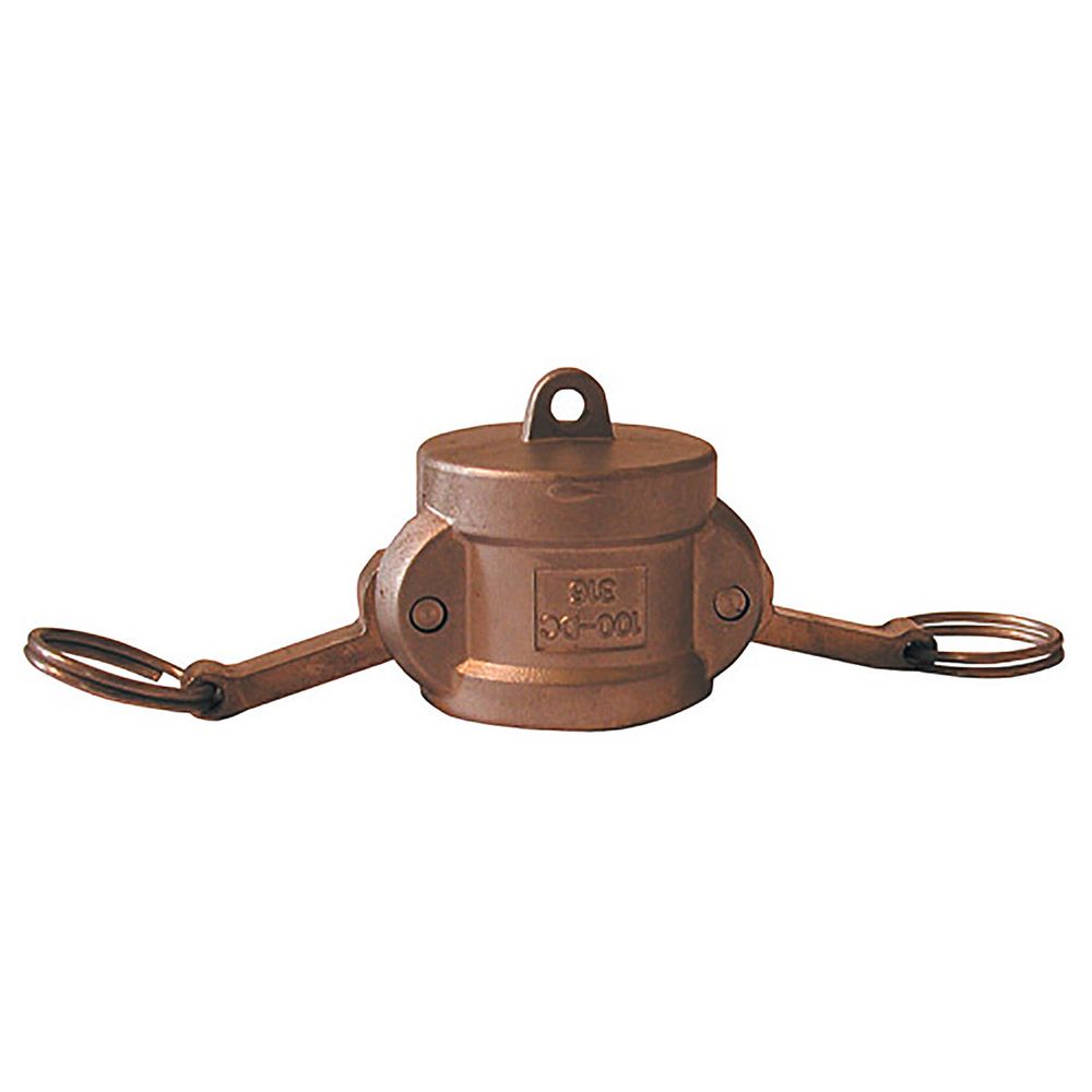 Bouchon femelle camlock en laiton - type dc - 1''1/2