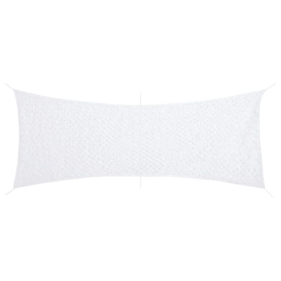 Filet de camouflage avec sac de rangement 412x144 cm blanc