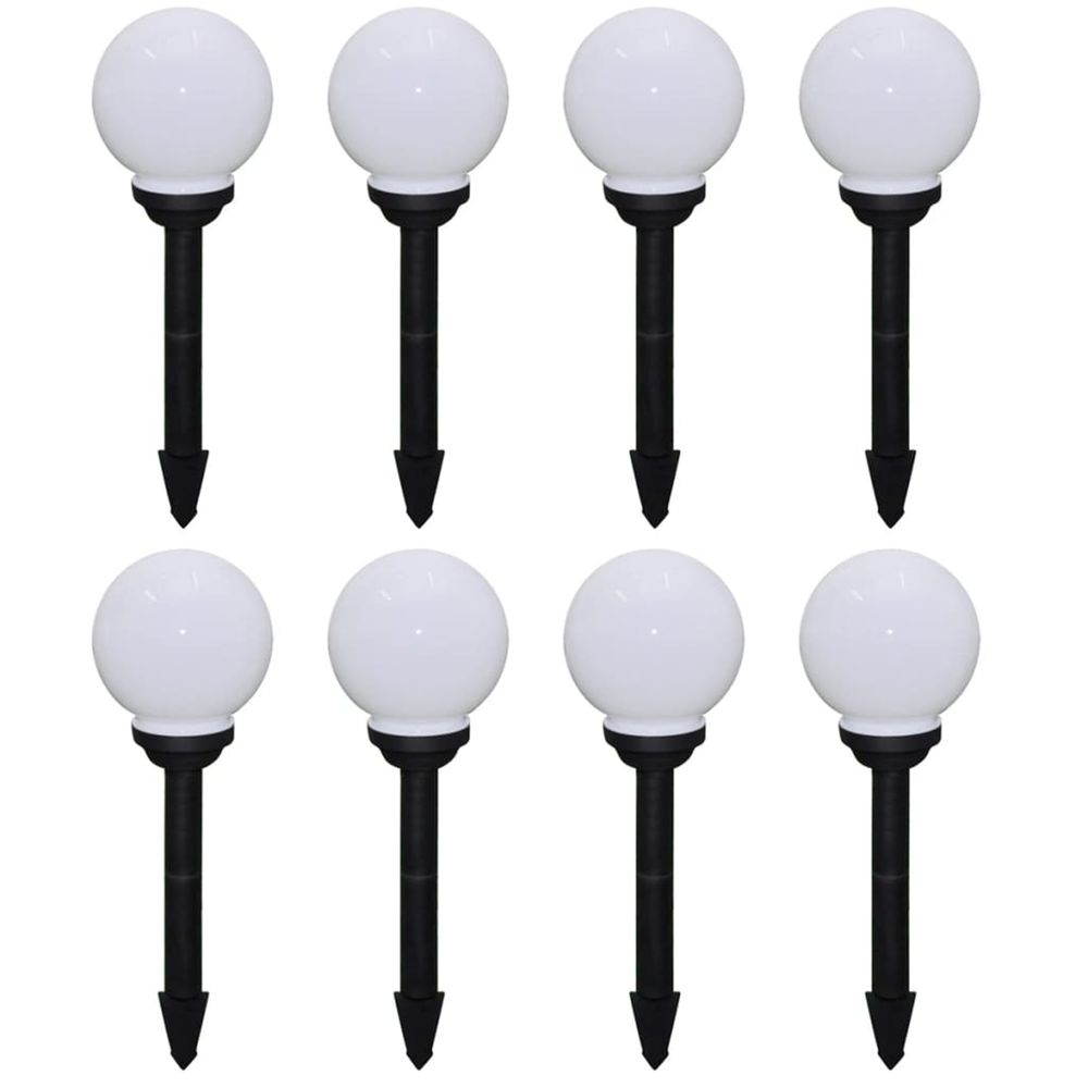 8 PCS LAMPES D ALLEE D EXTERIE-(865449)