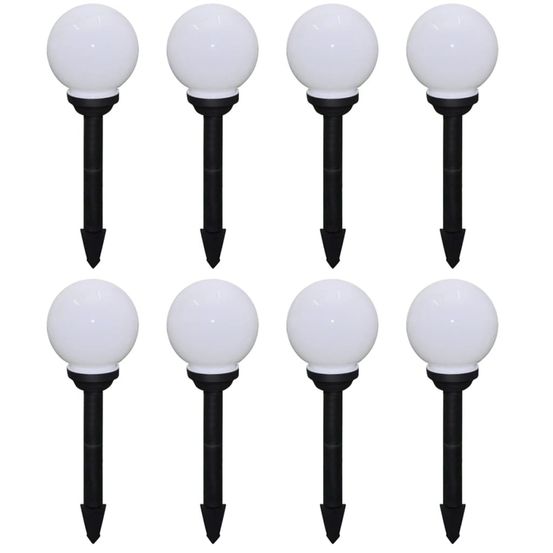 8 PCS LAMPES D ALLEE D EXTERIE-(865449)