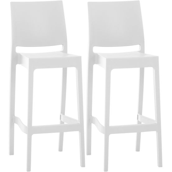 Lot de 2 tabourets de bar maya