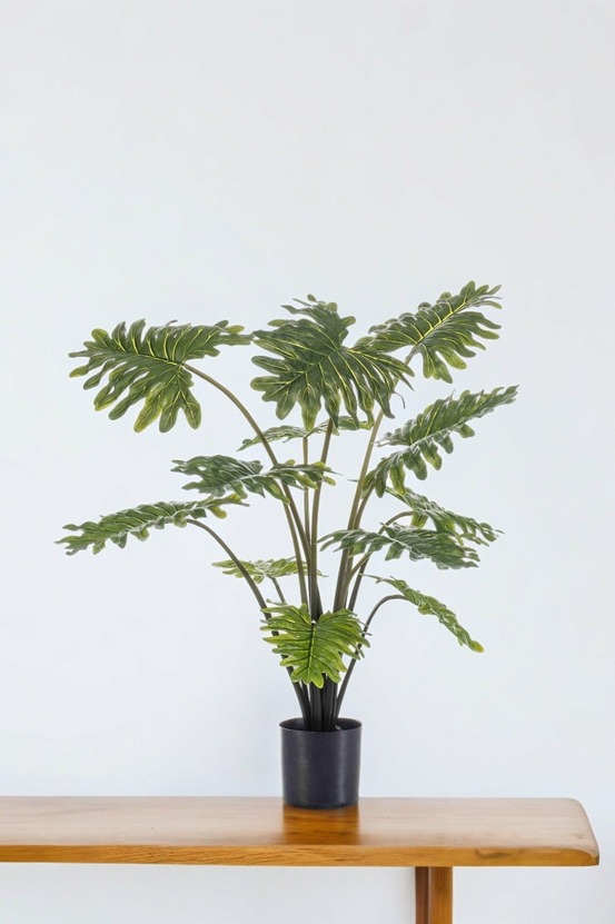 Philodendron plante artificielle - h98cm, ø9cm