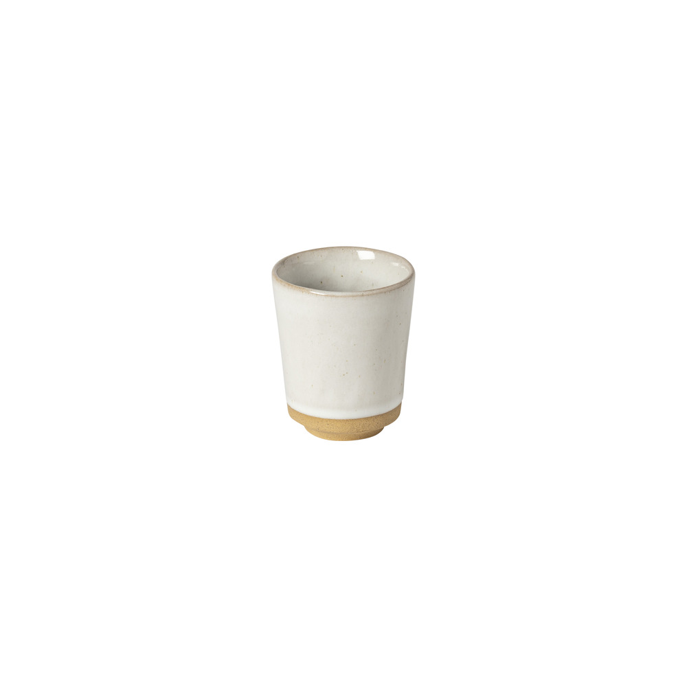 Tasse à thé 17 cl marrakech sable blanc - lot de 6 - costa nova