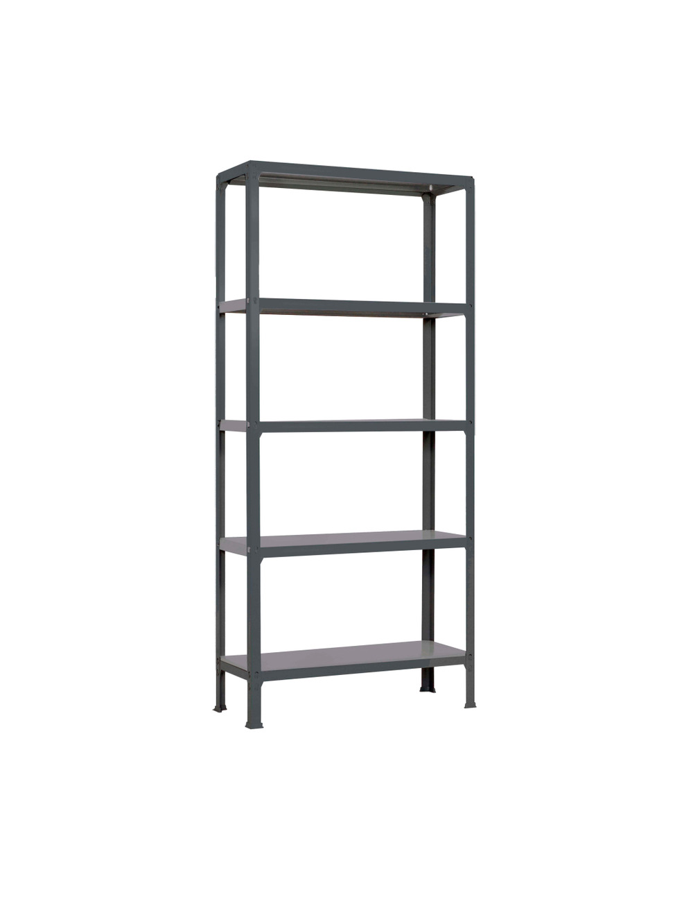 Etagère légère sans vis simonhome click plus 5/300 antracite/galva antracite 1800x1000x300 - simonrack