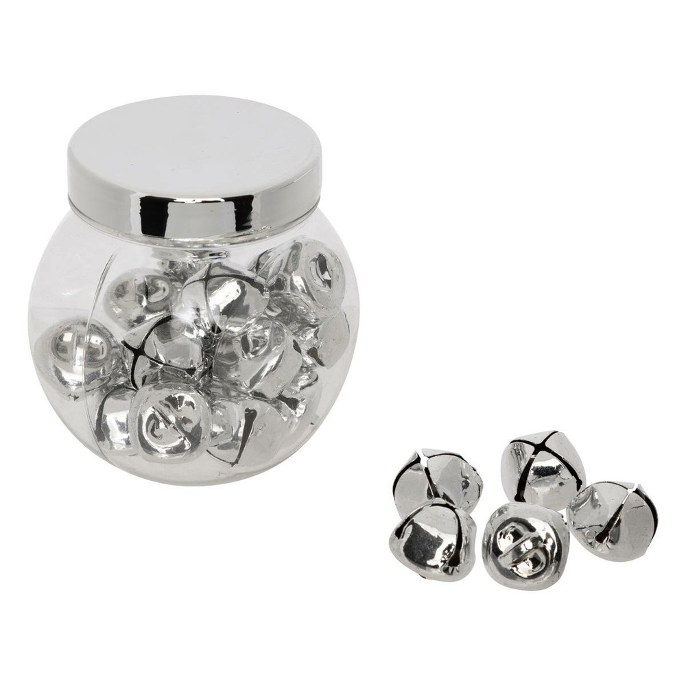 Acc bocal grelots argent x24