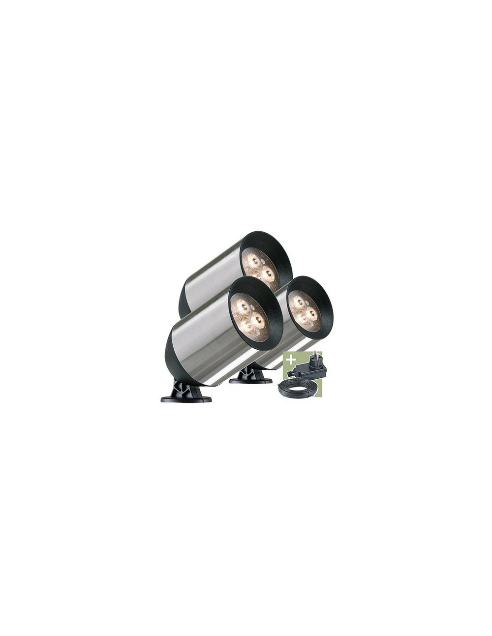 Ludeco - fenor set (3 pcs) - spot light - 12 v - 150 lm - 1.5 w - warm white
