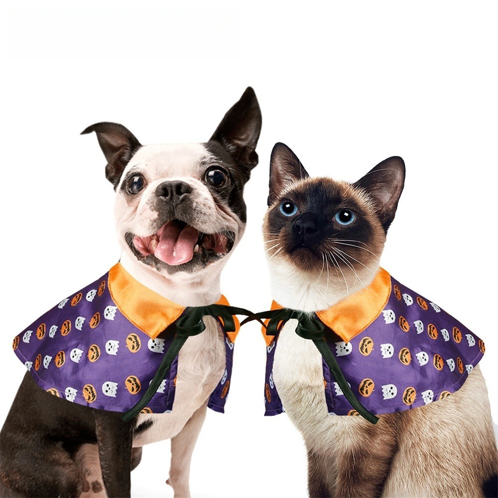 Cape démoniaque pour chat et chien - doux et réglable - pour des fêtes amusantes