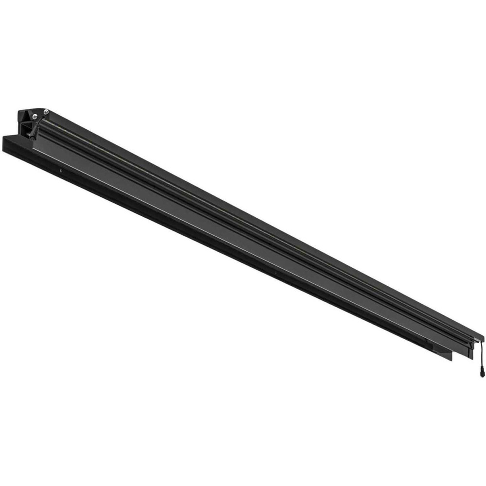 Adaptateur pour clôture en bois 40 mm pour barette lumineuse 1.73 m anthracite