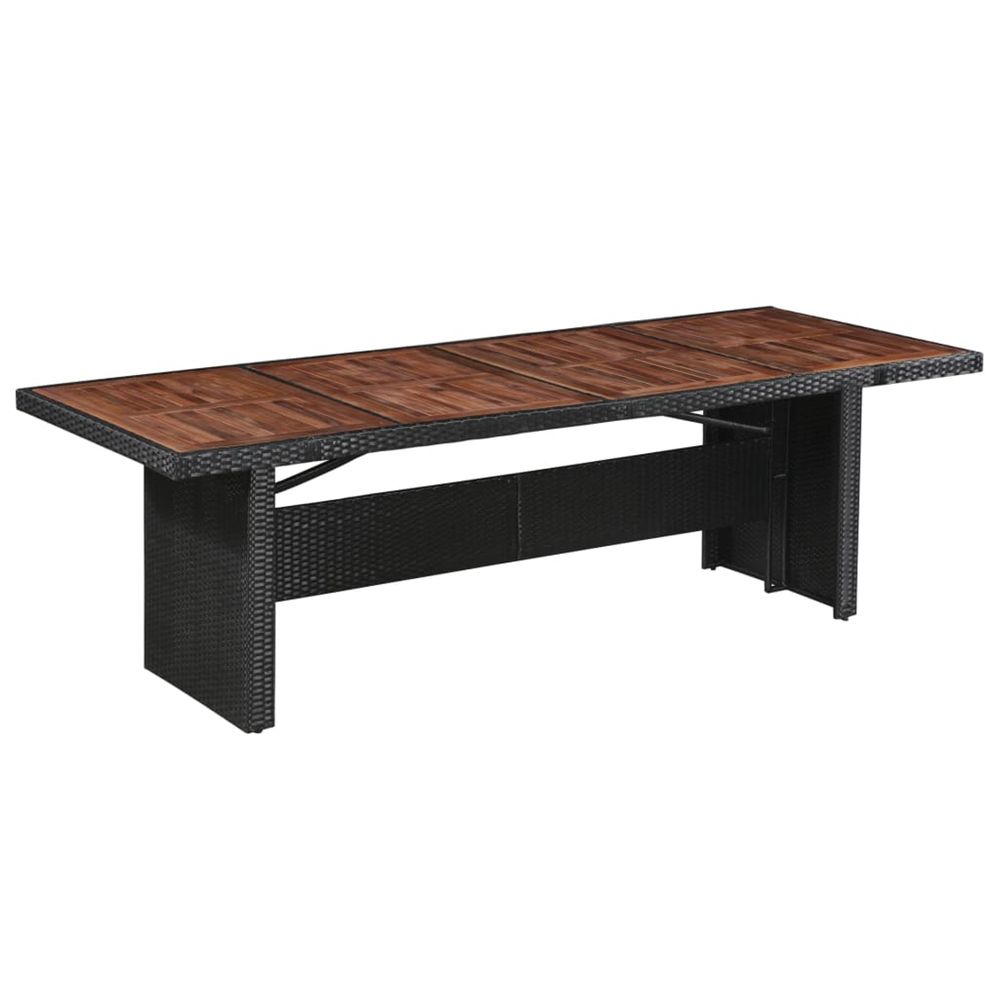 TABLE DE JARDIN 240X90X74 CM R-(867701)