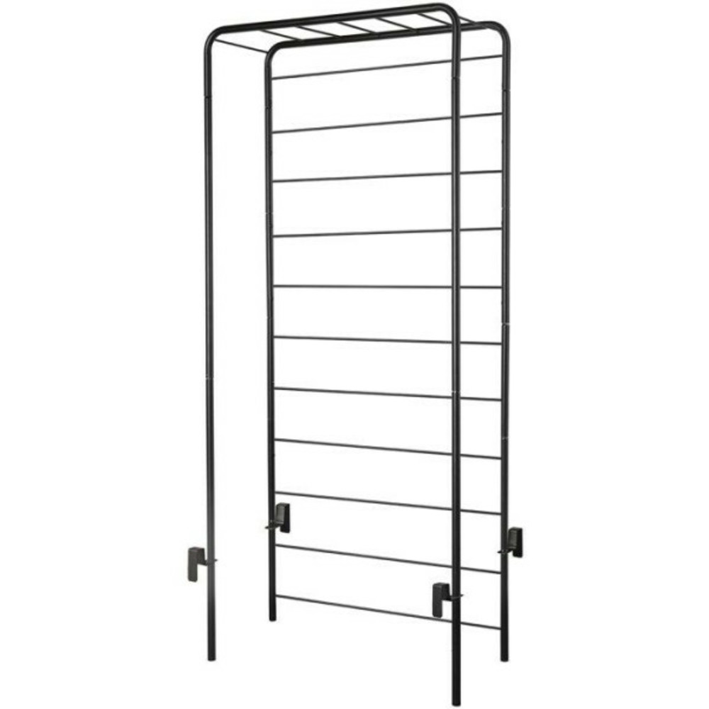 Porte-plantes - - cosmo - 78 x h 155 cm - métal - gris