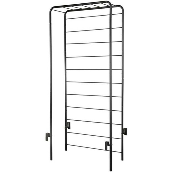 Porte-plantes - - cosmo - 78 x h 155 cm - métal - gris