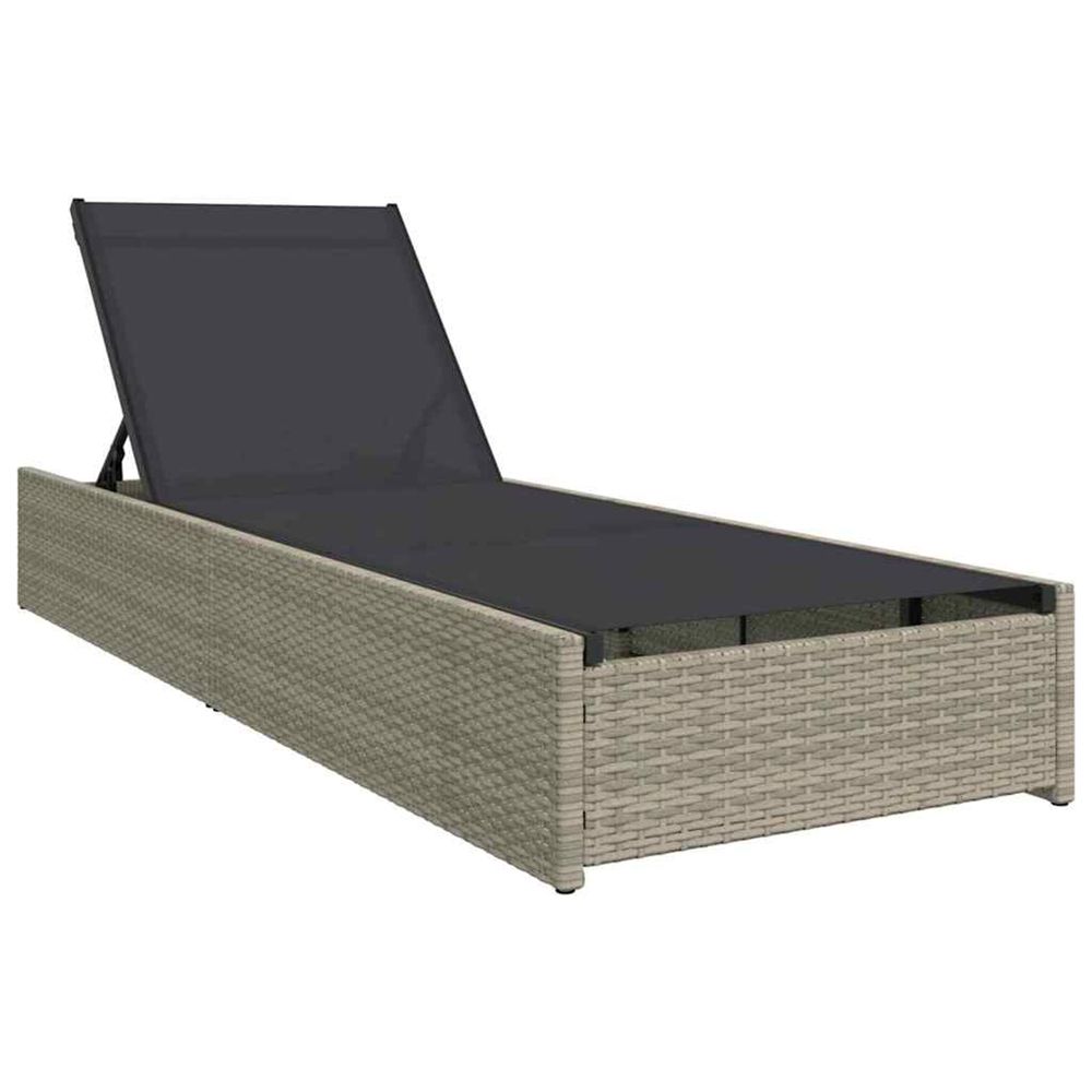 Transat beige 200,5 x 70 x 75 cm polyrotin