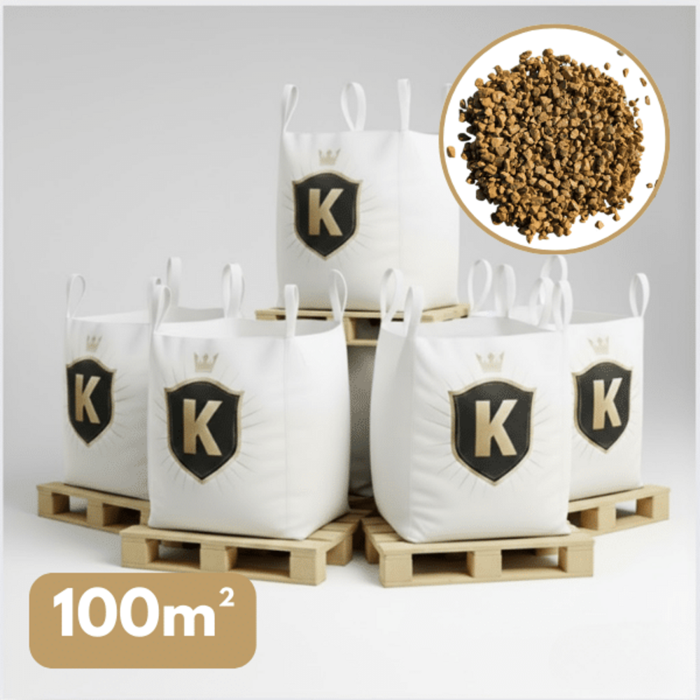 Gravier jaune concassé 6/10 mm – pack 5 big bag +/- 1,5t – 100 m²