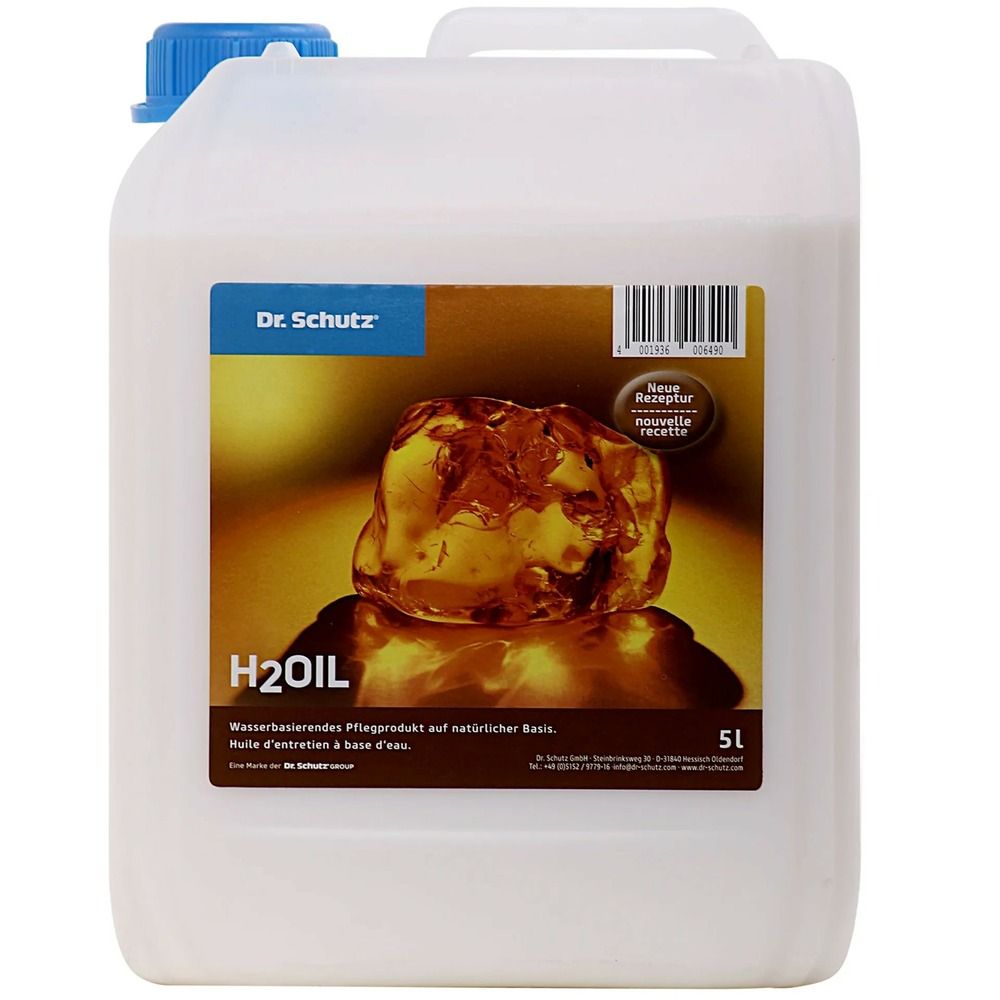 Huile d'entretien bois 5 liter, huile à l'eau pour bois, protectrice parquet