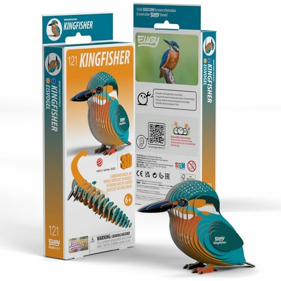 Martin-pêcheur – eugy 3d