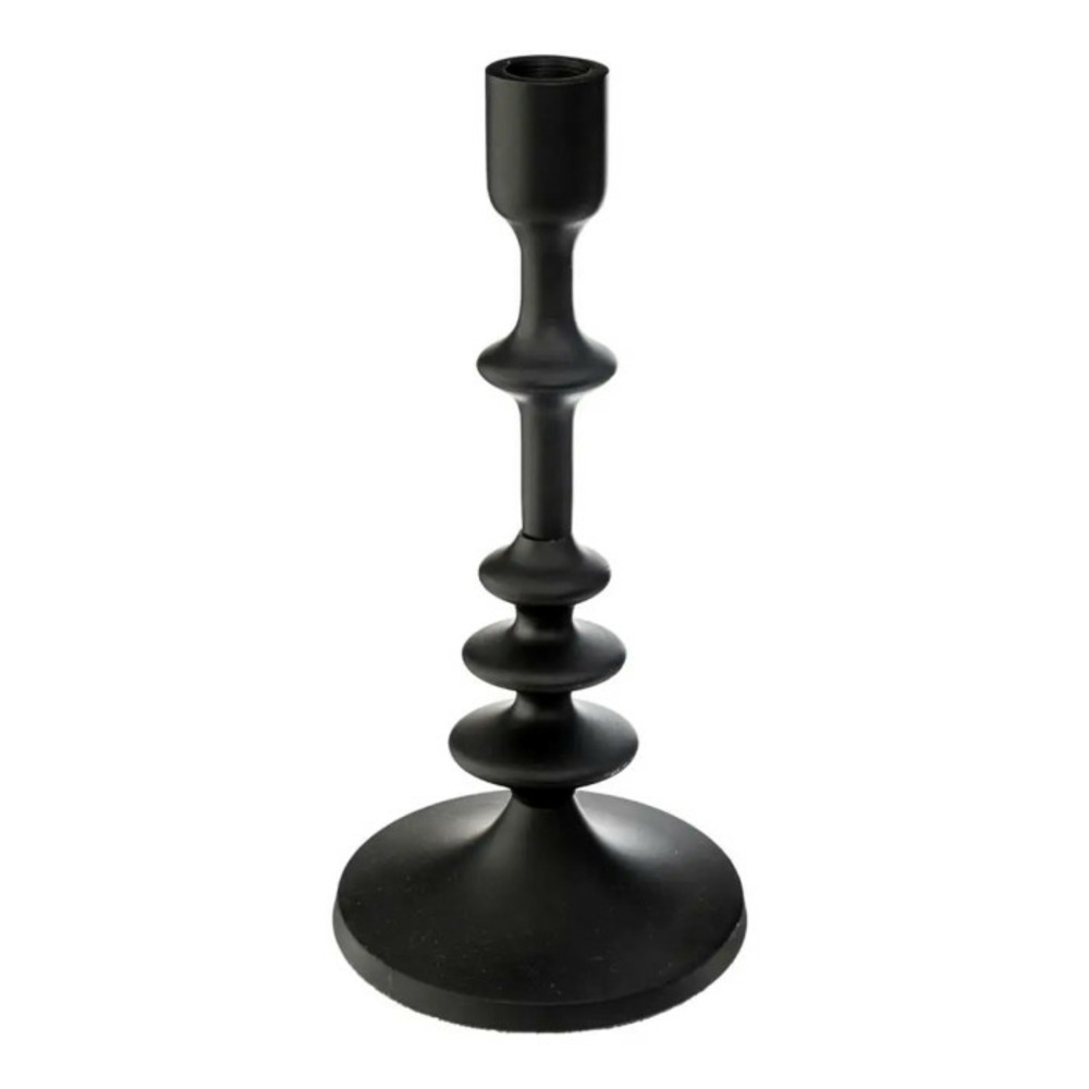 Chandelier en métal living 26cm noir