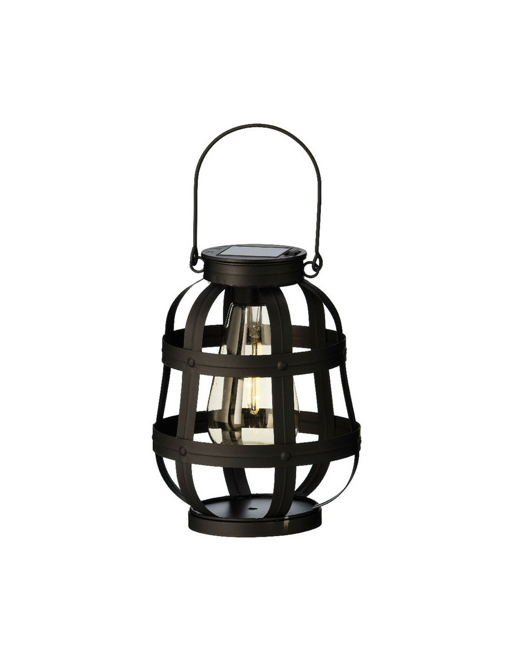 Set 3 lumières de jardin solaires vintage lumineo