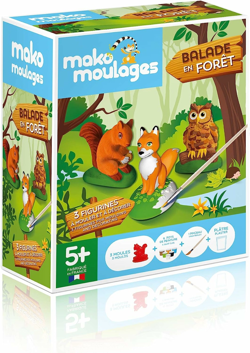 Coffret moulage balade en forêt