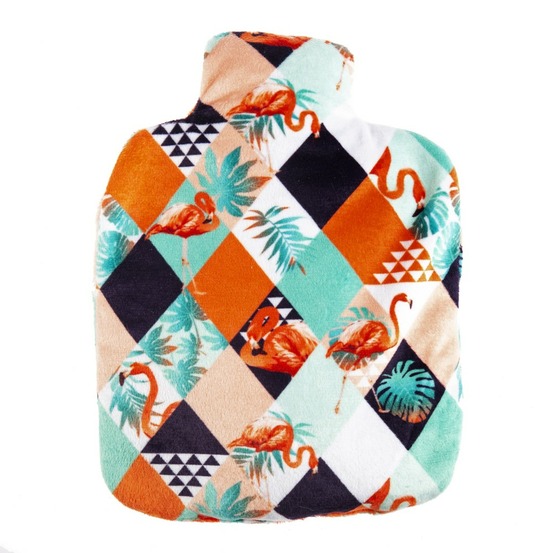 Bouillotte micro-ondes géométrique