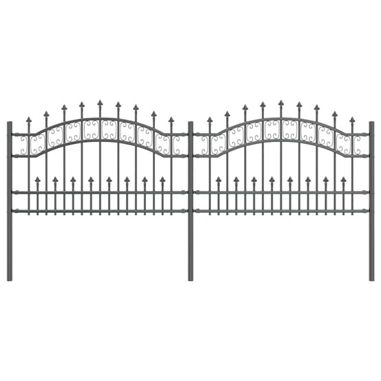 Clôture de jardin kampen gris